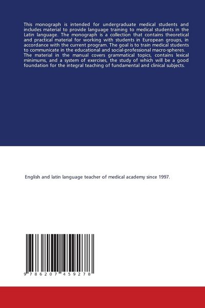 Produktbild: The role of speech in formation of scientific language & medical terms