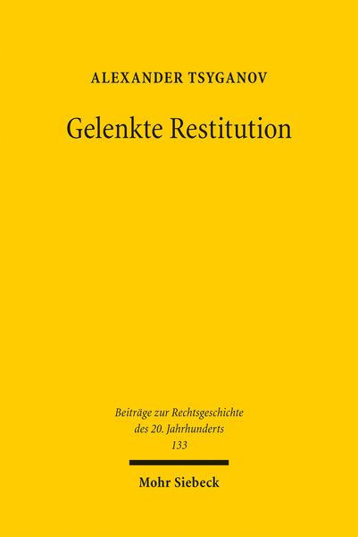 Produktbild: Gelenkte Restitution