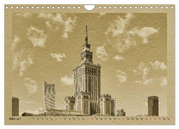 Produktbild: Polen &ndash; Ein Kalender im Zeitungsstil (Wandkalender 2027 DIN A4 quer), CALVENDO Monatskalender