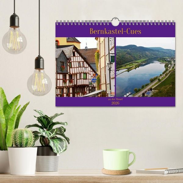 Produktbild: Bernkastel-Cues an der Mosel (Wandkalender 2026 DIN A4 quer), CALVENDO Monatskalender
