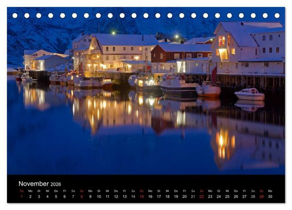 Produktbild: Norwegen (Tischkalender 2026 DIN A5 quer), CALVENDO Monatskalender