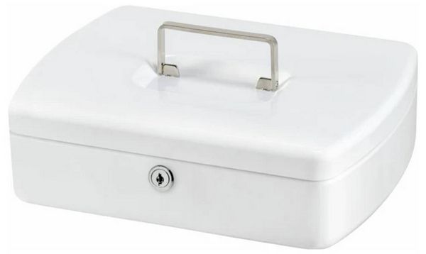 Produktbild: Burg W&auml;chter ZK 2307 EURO Geldkassette (B x H x T) 255 x 75 x 200 mm Wei&szlig;