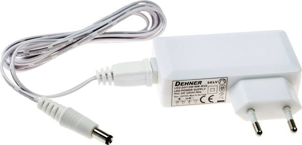Dehner Elektronik LED 12V24W-MM-W2E LED-Trafo Konstantspannung 24 W 2 A 12 V/DC Möbelzulassung 1 St.