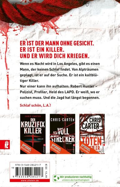 Produktbild: Der Knochenbrecher / Detective Robert Hunter Band 3