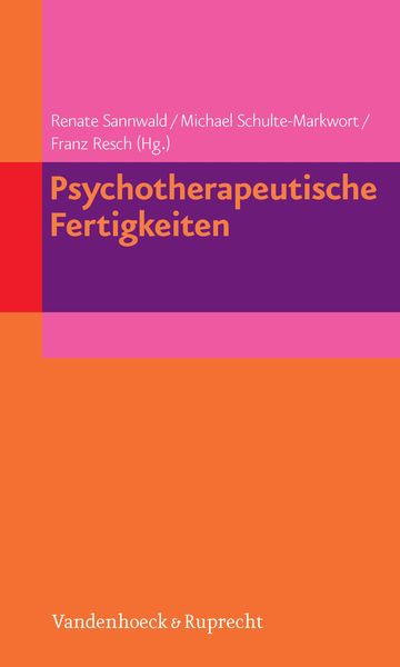 Produktbild: Psychotherapeutische Fertigkeiten