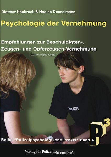 Produktbild: Psychologie der Vernehmung