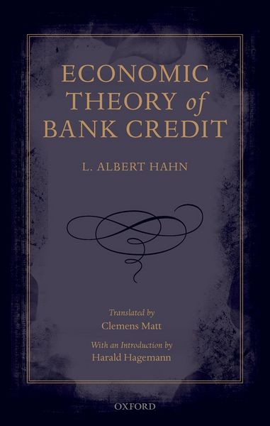 Produktbild: Economic Theory of Bank Credit