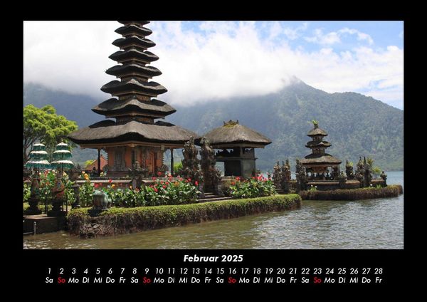 Produktbild: Tempel 2025 Fotokalender DIN A3