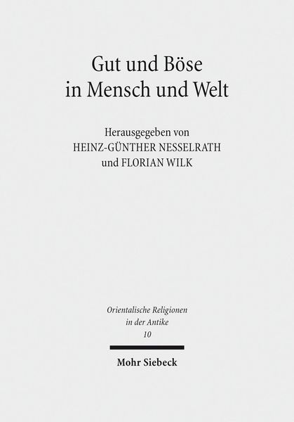 Produktbild: Gut und B&ouml;se in Mensch und Welt