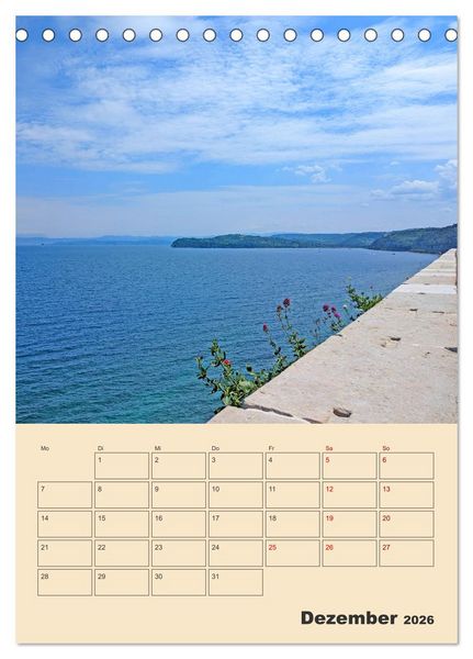 Produktbild: Piran, Sloweniens Perle am Mittelmeer (Tischkalender 2026 DIN A5 hoch), CALVENDO Monatskalender