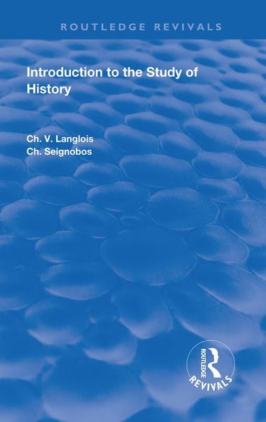 Produktbild: Introduction to the Study of History