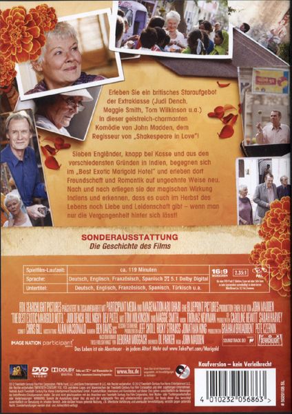 Produktbild: Best Exotic Marigold Hotel