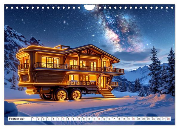 Produktbild: Rollende Traumwelten (Wandkalender 2027 DIN A4 quer), CALVENDO Monatskalender