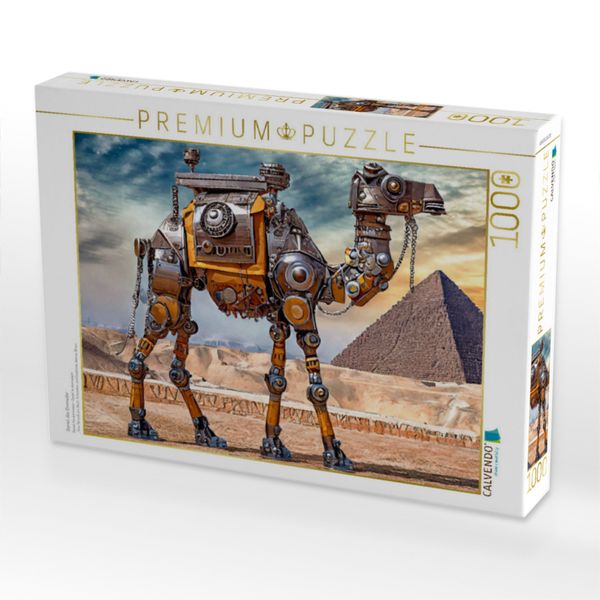 Produktbild: CALVENDO Puzzle Daniel, das Dromedar | 1000 Teile Lege-Gr&ouml;&szlig;e 64x48cm Foto-Puzzle f&uuml;r gl&uuml;ckliche Stunden