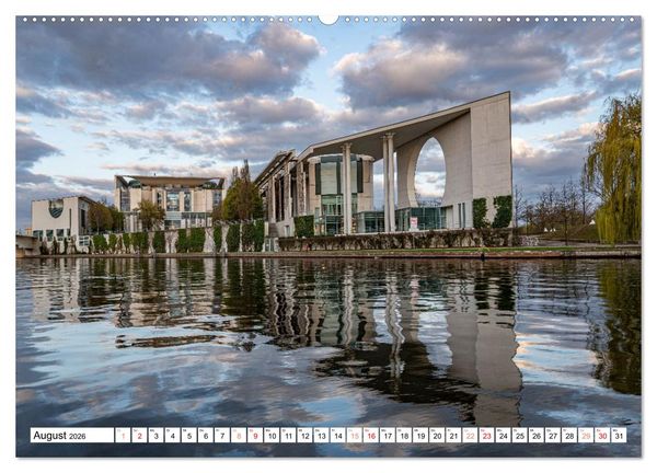 Produktbild: Faszination Berlin - Stadtansichten zwischen Himmel und Spree (hochwertiger Premium Wandkalender 2026 DIN A2 quer), Kunstdruck in Hochglanz
