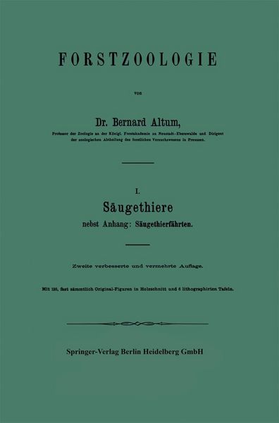 Produktbild: Forstzoologie