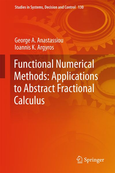 Produktbild: Functional Numerical Methods: Applications to Abstract Fractional Calculus