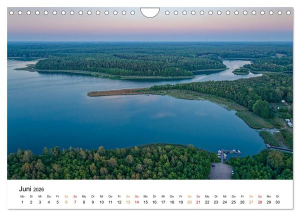 Produktbild: Naturparadies Polen (Wandkalender 2026 DIN A4 quer), CALVENDO Monatskalender