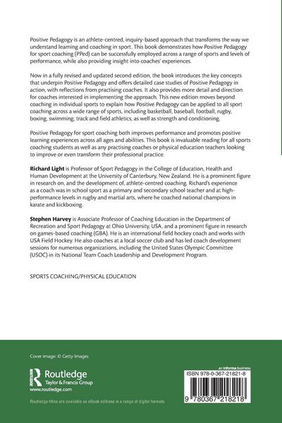 Produktbild: Positive Pedagogy for Sport Coaching