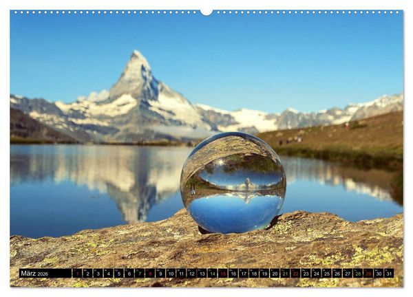 Produktbild: Und ewig lockt das Matterhorn (hochwertiger Premium Wandkalender 2026 DIN A2 quer), Kunstdruck in Hochglanz