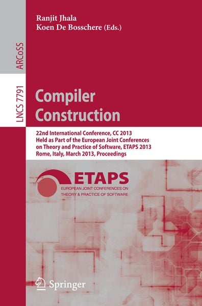 Produktbild: Compiler Construction