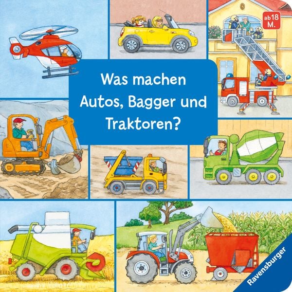 Produktbild: Was machen Autos, Bagger und Traktoren?