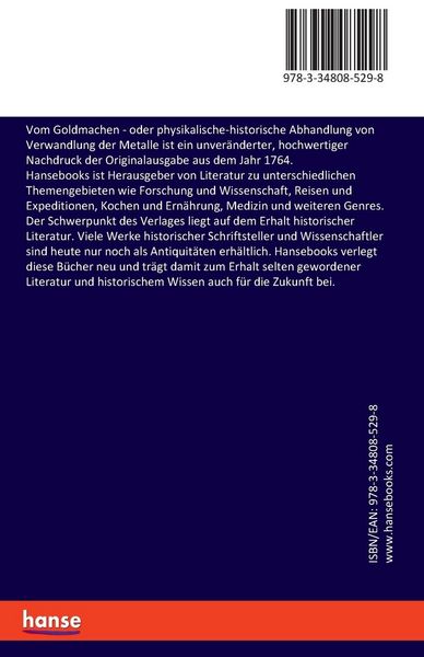 Produktbild: Vom Goldmachen