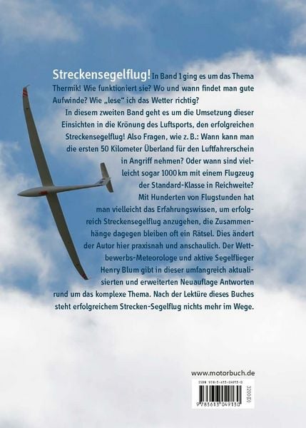 Produktbild: Meteorologie f&uuml;r Segelflieger Band 2