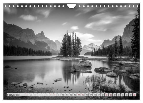 Produktbild: Monochrome Wonders (Wandkalender 2026 DIN A4 quer), CALVENDO Monatskalender
