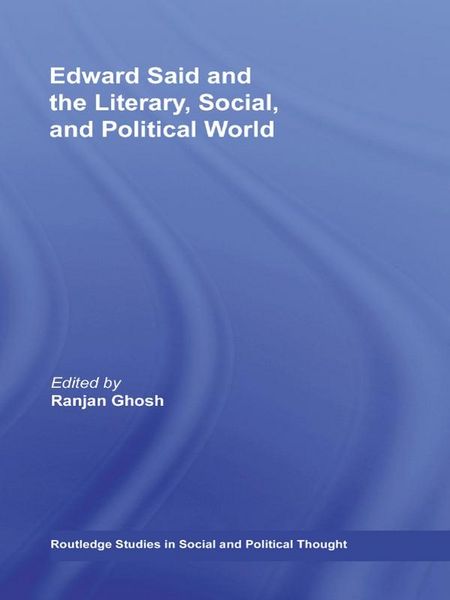 Produktbild: Edward Said and the Literary, Social, and Political World