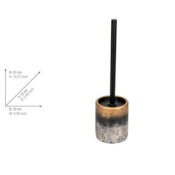 Produktbild: Bad-Accessoire Set Mod. Lacona, 3-teilig, aus hochwertigem Beton