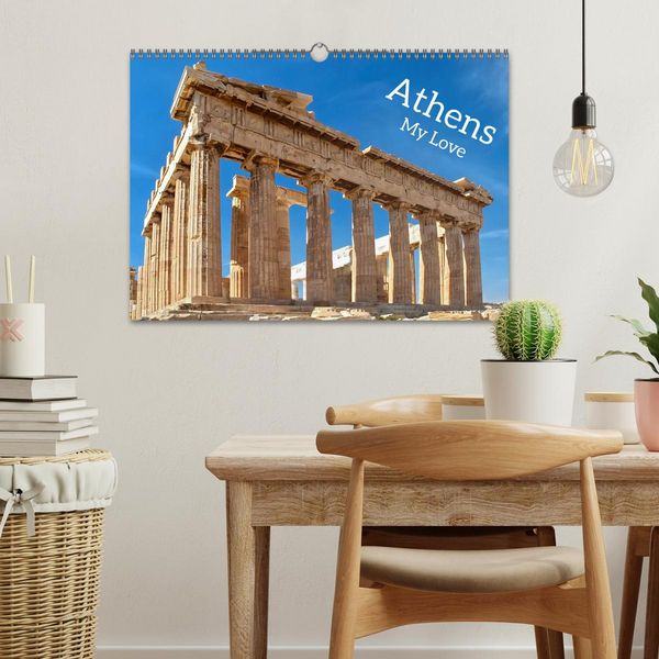 Produktbild: Athens My Love (Wall Calendar 2026 DIN A3 landscape), CALVENDO 12 Month Wall Calendar