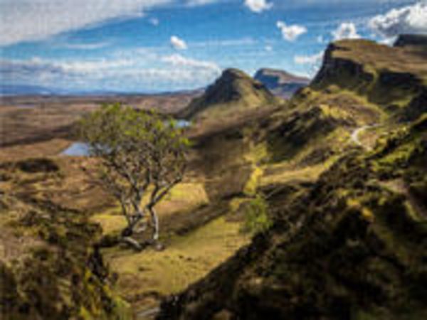 CALVENDO Puzzle Quiraing | 1000 Teile Lege-Größe 64 × 48 cm Foto-Puzzle für glückliche Stunden