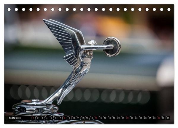 Produktbild: Die sch&ouml;nsten Oldtimer 2026 (Tischkalender 2026 DIN A5 quer), CALVENDO Monatskalender