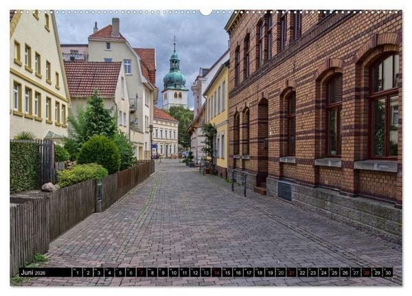 Produktbild: Herforder Ansichten (hochwertiger Premium Wandkalender 2026 DIN A2 quer), Kunstdruck in Hochglanz