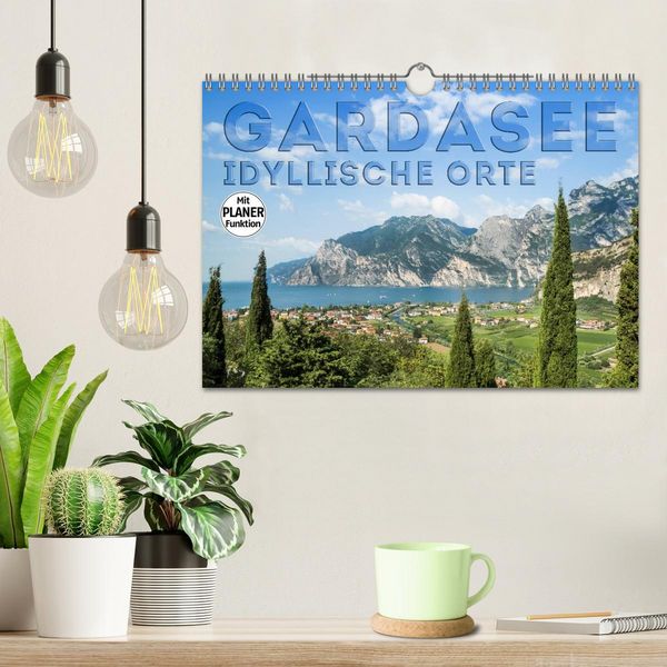 Produktbild: GARDASEE Idyllische Orte (Wandkalender 2026 DIN A4 quer), CALVENDO Monatskalender