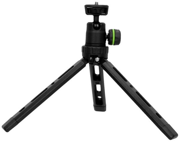 Produktbild: Gravity VS TRIPOD 01 B Tischstativ 1/4 Zoll Arbeitsh&ouml;he=85 - 215mm Schwarz Kugelkopf