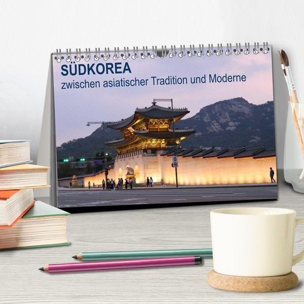 Produktbild: S&Uuml;DKOREA zwischen asiatischer Tradition und Moderne (Tischkalender 2026 DIN A5 quer), CALVENDO Monatskalender