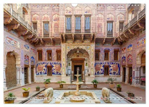 Produktbild: Indien Rajasthan: Unterwegs im Land der K&ouml;nige (Wandkalender 2026 DIN A3 quer), CALVENDO Monatskalender