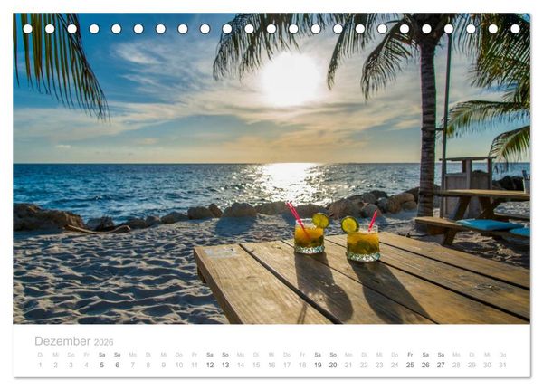Produktbild: Trauminsel Cura&ccedil;ao (Tischkalender 2026 DIN A5 quer), CALVENDO Monatskalender