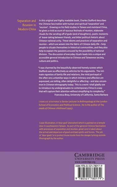 Produktbild: Separation and Reunion in Modern China
