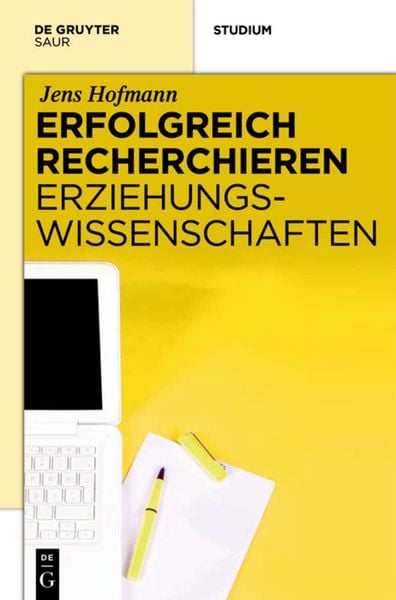 Produktbild: Erfolgreich recherchieren - Erziehungswissenschaften