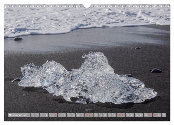 Produktbild: ICELAND pristine landscapes (Wall Calendar 2027 DIN A3 landscape), CALVENDO 12 Month Wall Calendar