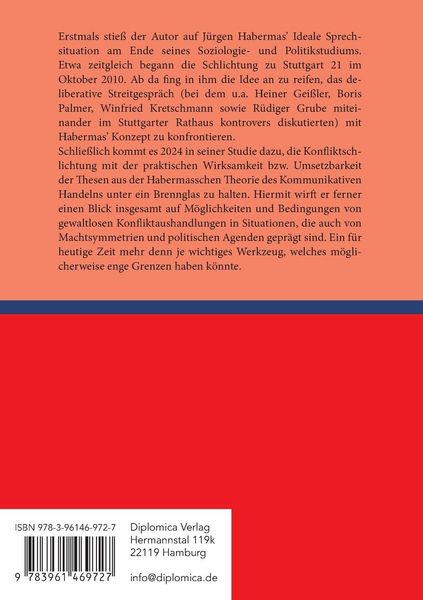 Produktbild: Stuttgart 21: Scheindiskurs oder ideale Sprechsituation? Diskursanalyse der Schlichtung zu Stuttgart 21 anhand von Videosequenzen
