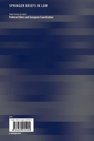 Produktbild: Political Ethics and European Constitution