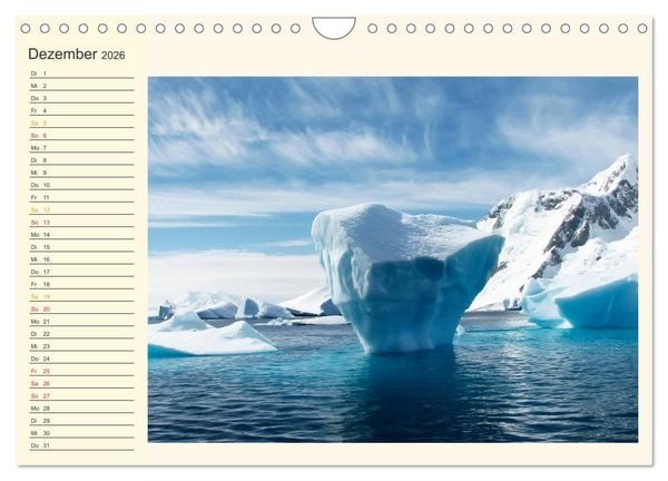 Produktbild: Gewaltige Natur - bedrohlich und sch&ouml;n (Wandkalender 2026 DIN A4 quer), CALVENDO Monatskalender