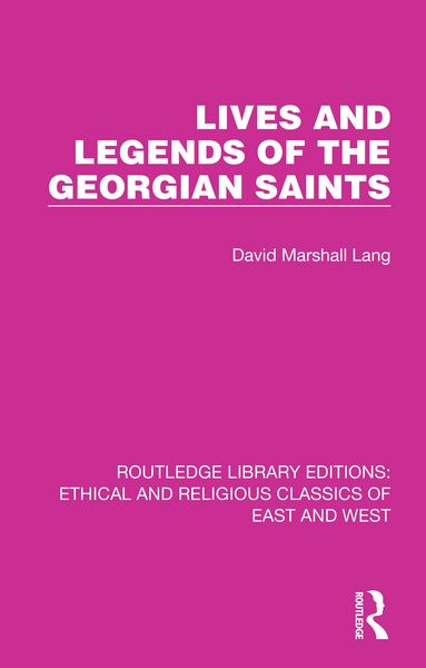 Produktbild: Lives and Legends of the Georgian Saints