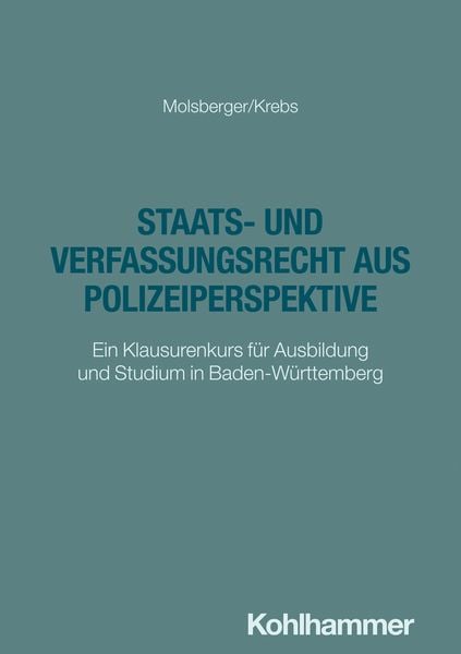 Produktbild: Staats- und Verfassungsrecht aus Polizeiperspektive