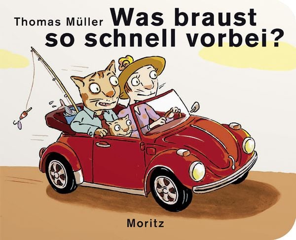 Was braust so schnell vorbei?, Gebundene Ausgabe von Thomas M. Müller, Moritz, 978-3-89565-267-7