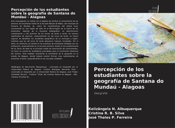 Produktbild: Percepci&oacute;n de los estudiantes sobre la geograf&iacute;a de Santana do Munda&uacute; - Alagoas